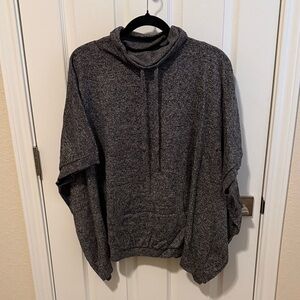 GAP Gray Poncho Sweater